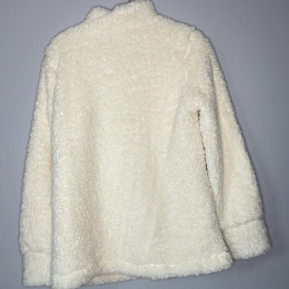 Weatherproof Teddy Bear Half Zip Sweater - Picture 5 of 8